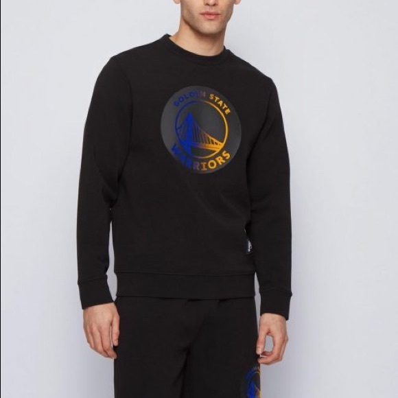BOSS x NBA 1.0 Collection (Golden State Warriors) Pull Over Sweatshirt - Picture 3 of 3